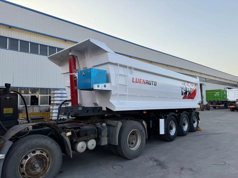 dump trailer weight