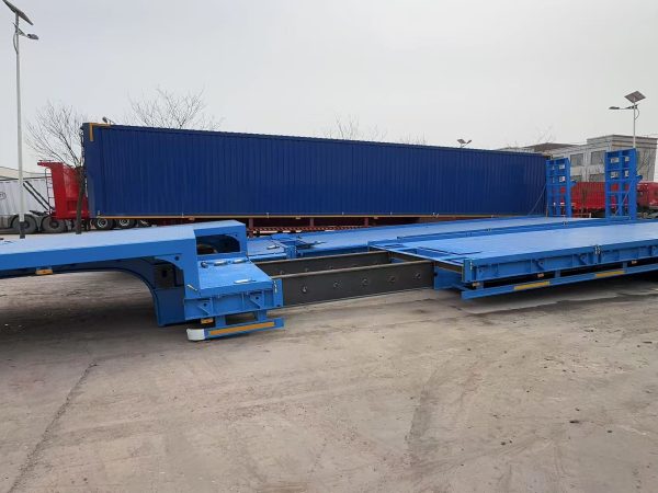 extendable lowboy trailer