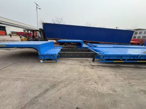 extendable lowboy trailer