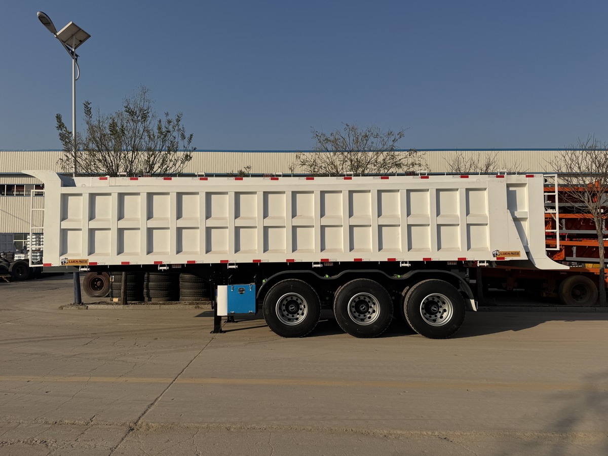 3 Axle End Dump Trailer For Sale - Imagen 2
