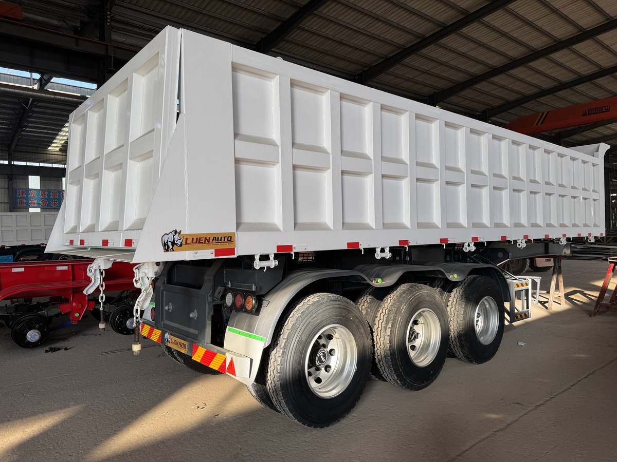 3 Axle End Dump Trailer For Sale - Imagen 4
