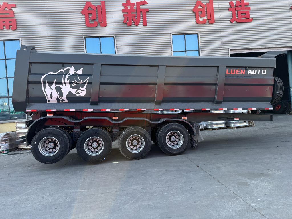dump trailer weight