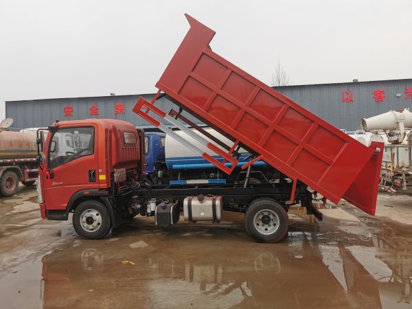 6 wheel dump truck