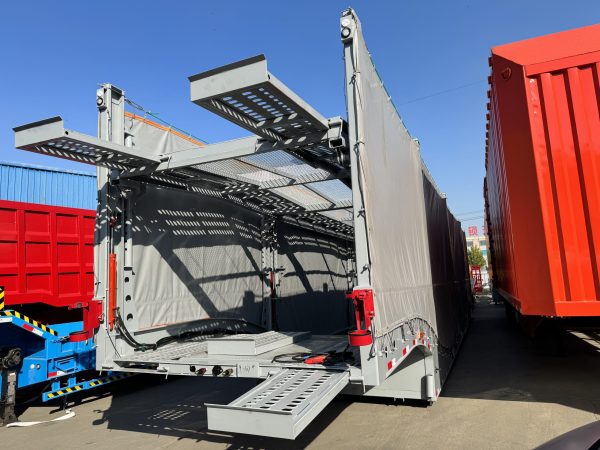 7 Car Carrier Trailer with Side Rails